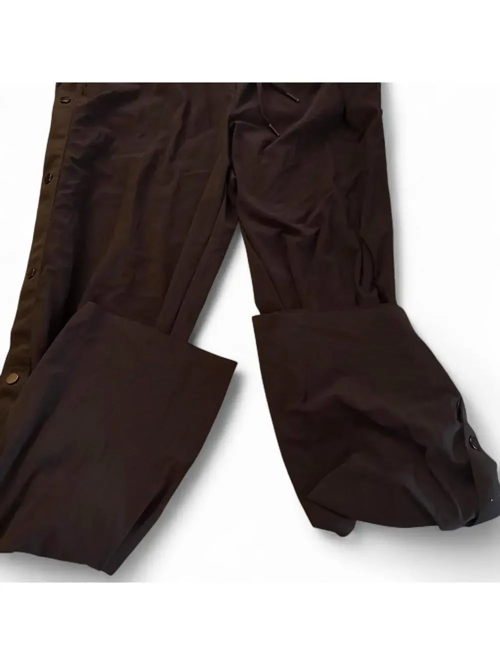 Athleta Black cargo pants with adjustable waist and drawstring size S